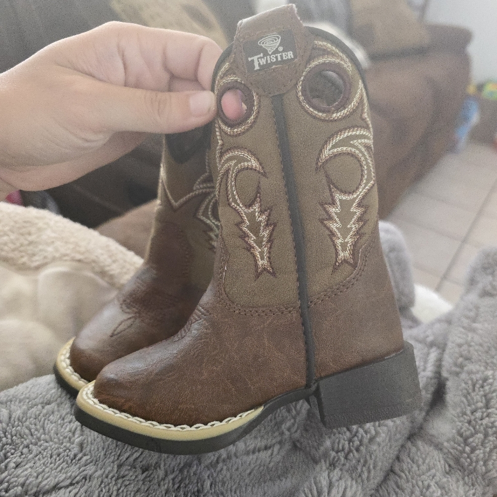 Twister Little Boys Western Boots